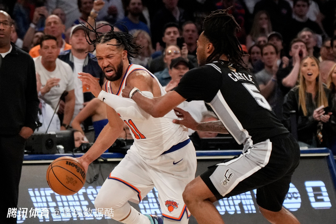 NBA官网：布伦森决赛效率太低伤害球队 找回节奏前应多信任队友